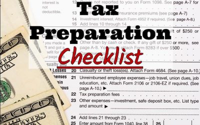 Ross & Associates’s 2017 Tax Preparation Checklist